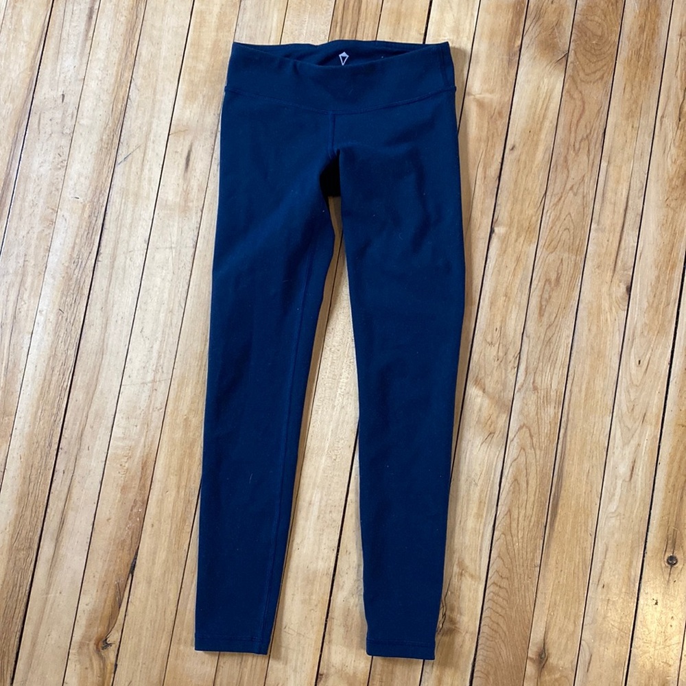 Girls Lululemon Ivivva Navy Leggings